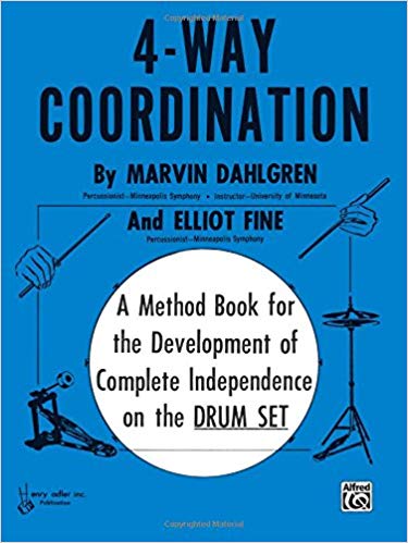 4-Way-Coordination-A-Method-Book-for-the-Development-of-Complete-Independence-on-the-Drum-Set-Paperback-–D Mark Agostinelli 