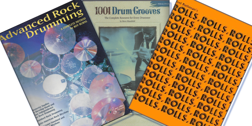 List of Intermediate Level Drum Books for Learning how to play the Drums