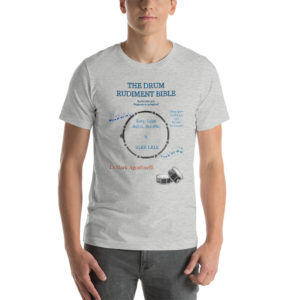 The Drum Rudiment Bible Short-Sleeve Unisex T-Shirt