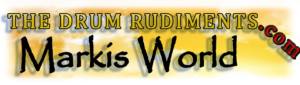 Markis World - The Drum Rudiments Logo